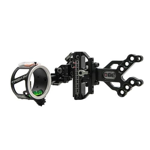 CBE Trek Vertical Pin Bow Sight, 2 Pin, .010, RH (CBE-TKS-VP-2-RH-10)