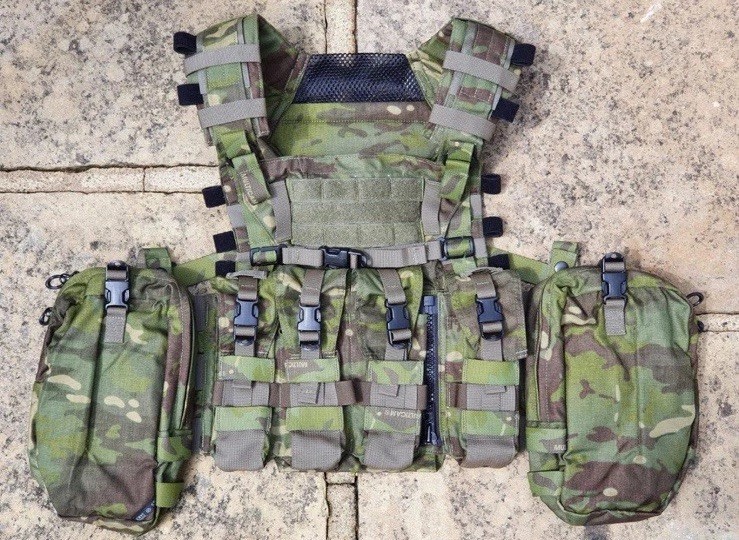 CRYE PRECISION AVS Detachable Multicam Tropic Tactical Chest Rig
