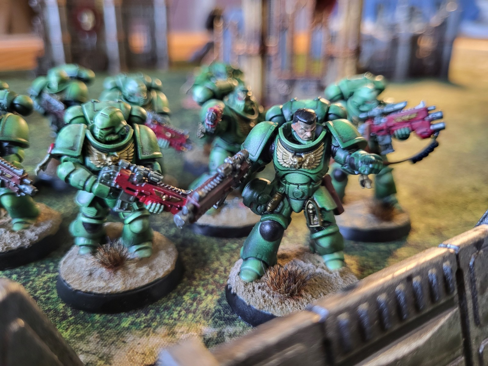 Custom Painted Space Marine Intercessor Squad ×10
