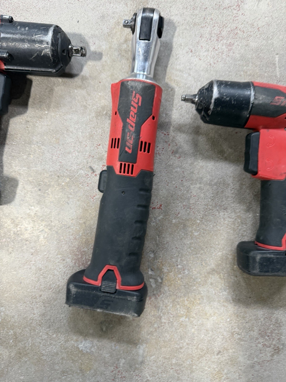 Snap-on CTR725A CTR725 CTR726 14.4V Impact Driver & Ratchet Set Red/Black