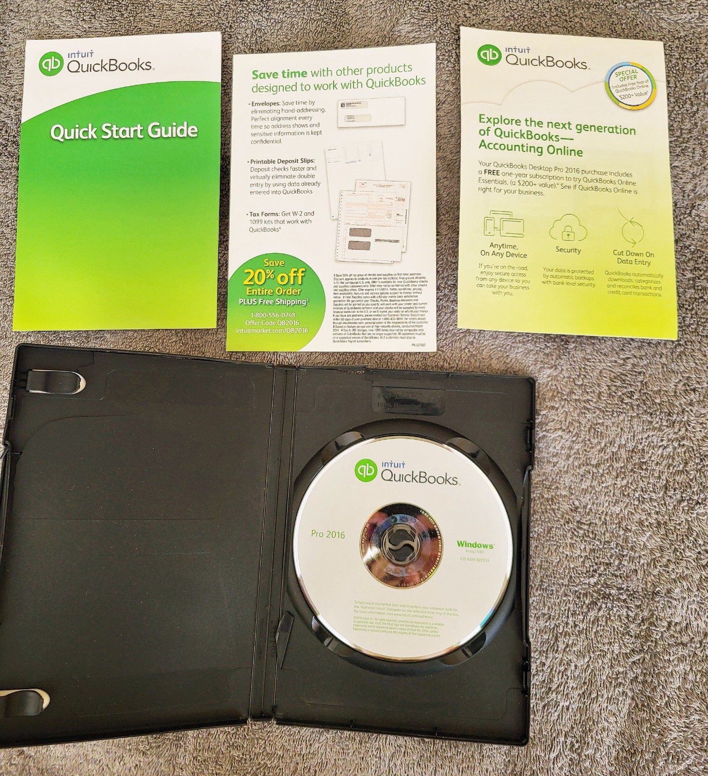 Intuit QuickBooks Pro Desktop 2016