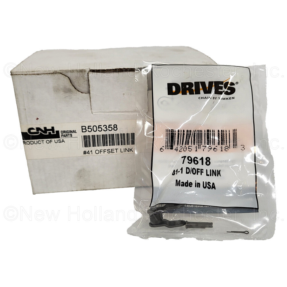 New Holland #41 Chain Offset Link Part # B505358