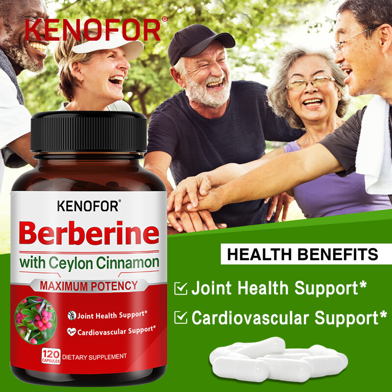 Berberine Ceylon Cinnamon - Healthy Immune System Supplement Capsules