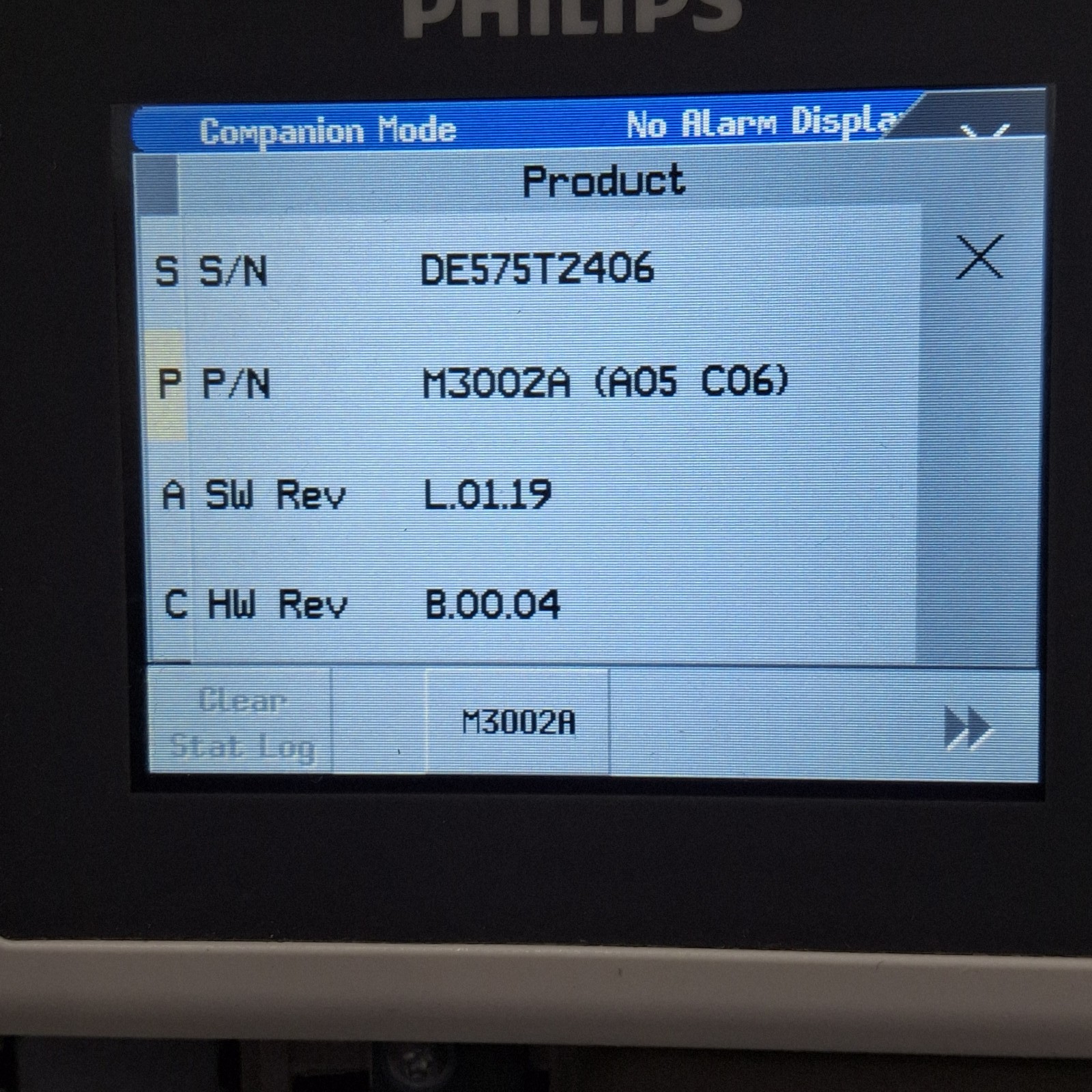 Philips IntelliVue X2 Module - Masimo Rainbow SpO2