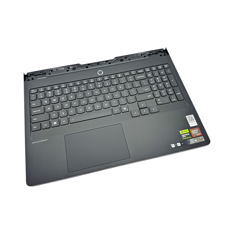 5CB1S31138 - Cover (C) With Keyboard, English, Eclipse Black, RGB Backlight