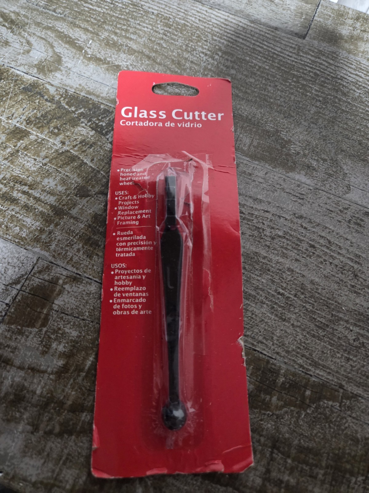 1 Pcs Glass Cutting Tools 5" Ball Handle Carbide Wheel Cutter
