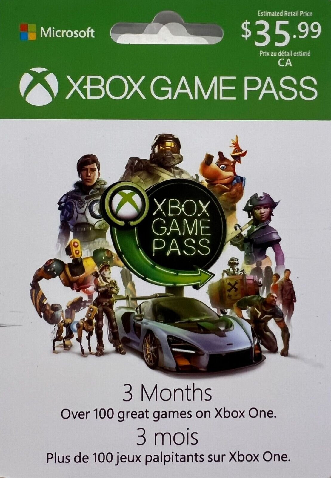 Xbox Game Pass Code 3 Months E-Delivery