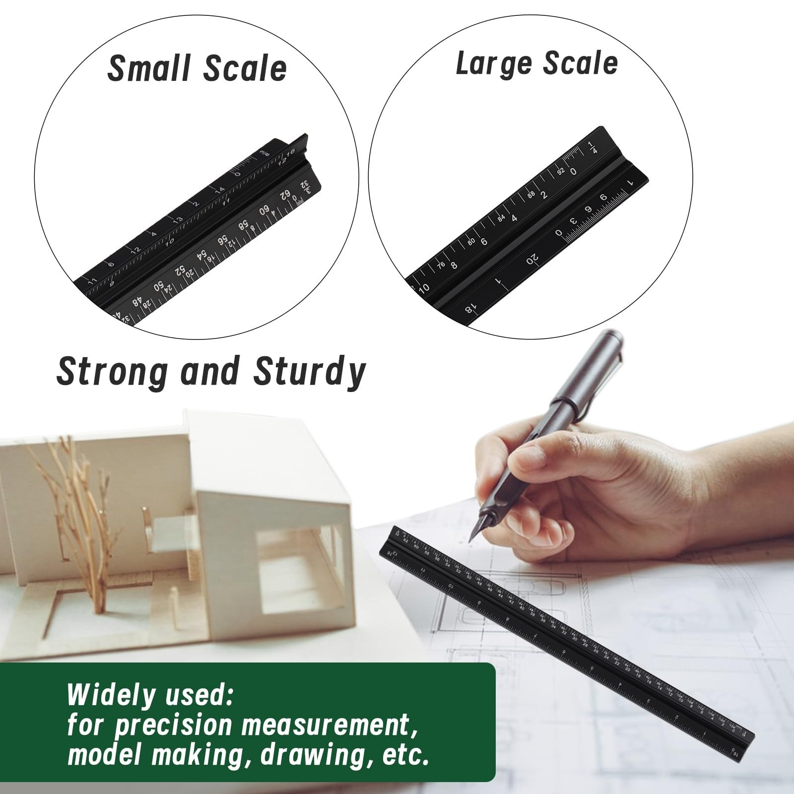 18 Pcs Geometric Drawings Templates, Drawing Stencils, Ruler Set, Circle Temp...