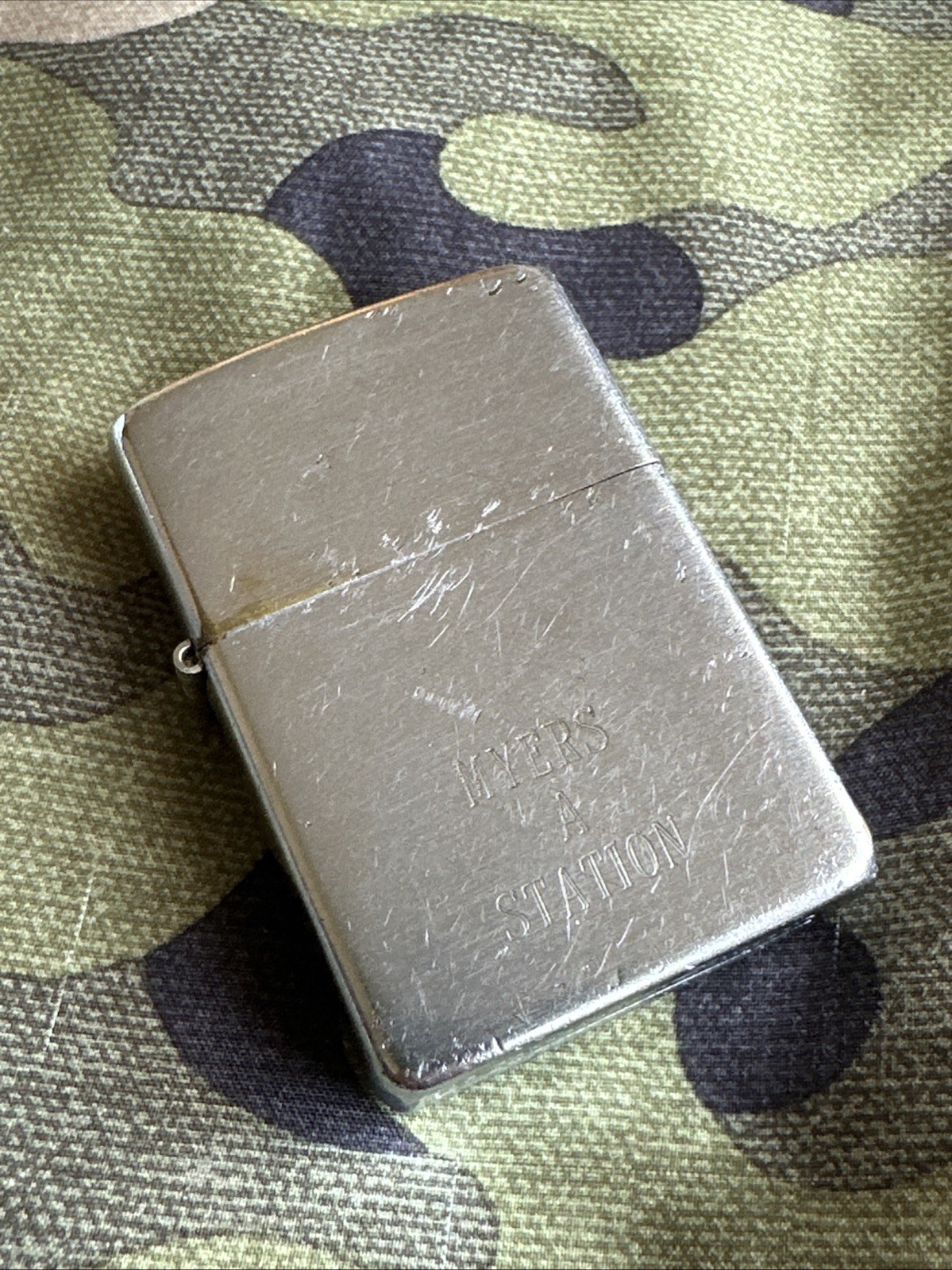 Late 1940s Early 1950s Classic Vintage Zippo Lighter - Pat 2032695