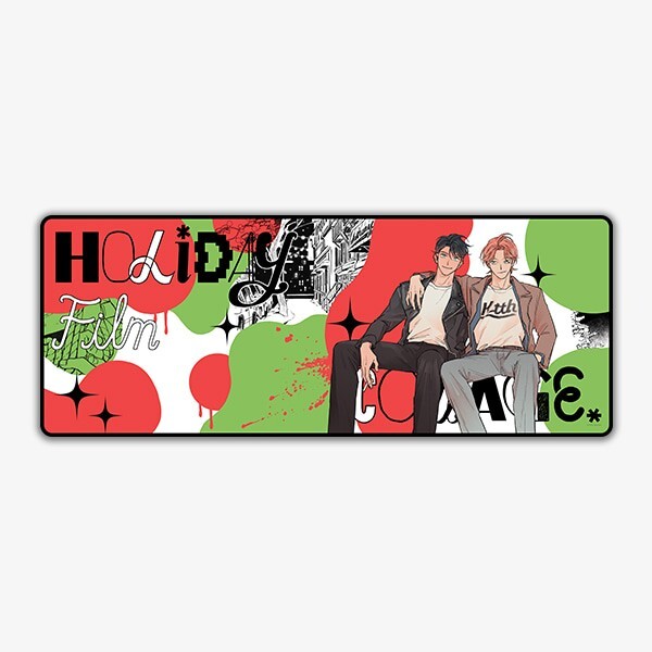 Webtoon MD [ Holiday Film Collage 홀리데이 필름 콜라주 ] Desk Mat 장패드 (PFOX18)