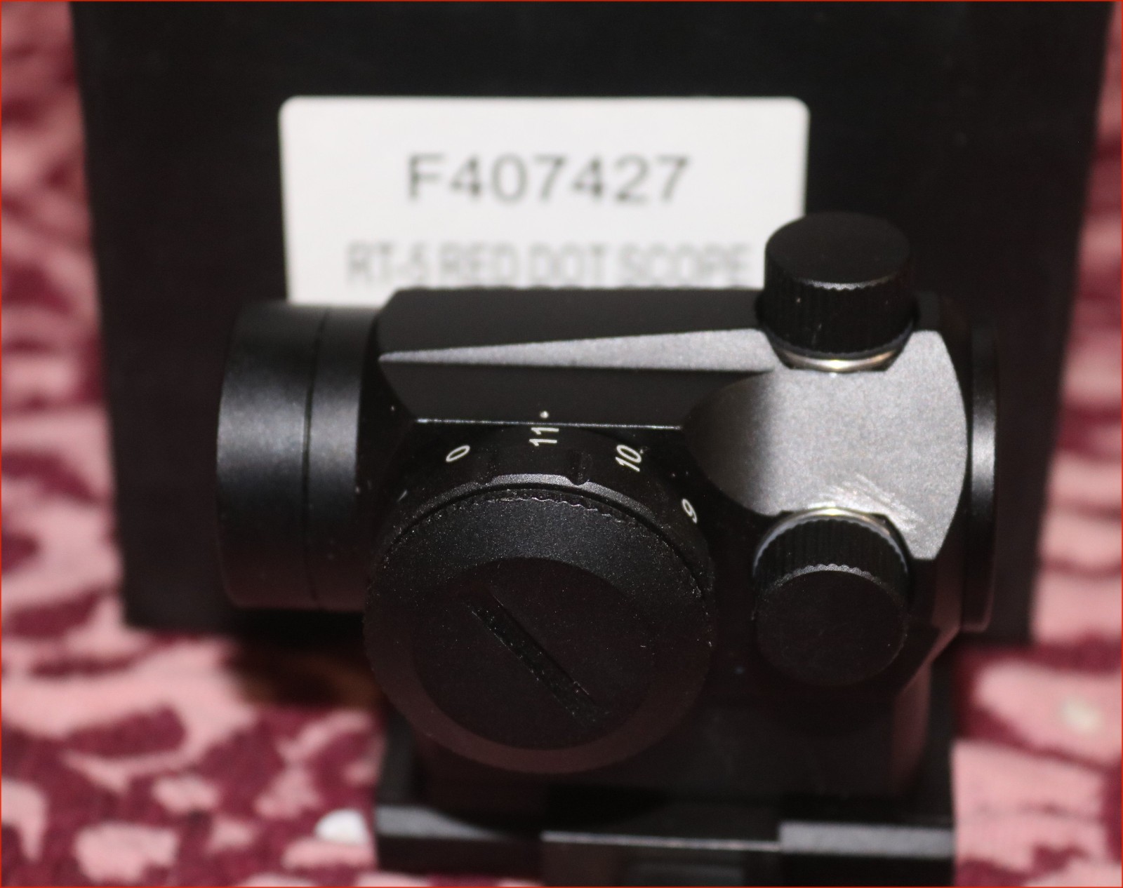 NEW Rail Mtg Bush Master Model RT5 Mini Red Dot Sight / Scope