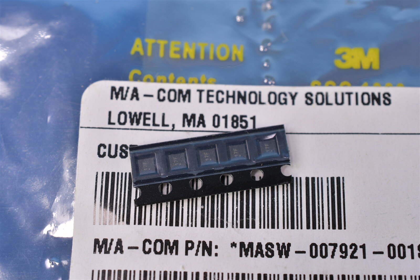 5 Macom High Power GaAs SPDT Switch DC-7.0 GHz MASW-007921-001SMB