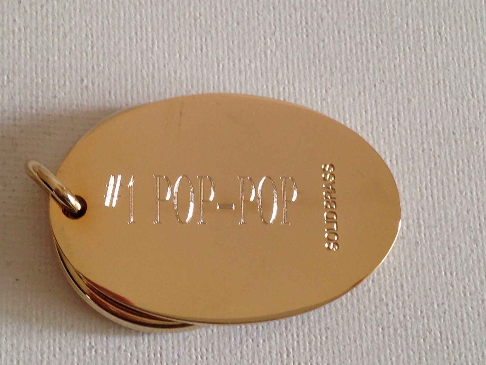 Chevrolet Astro Keychain Solid Brass Chevy key chain Personalized Free