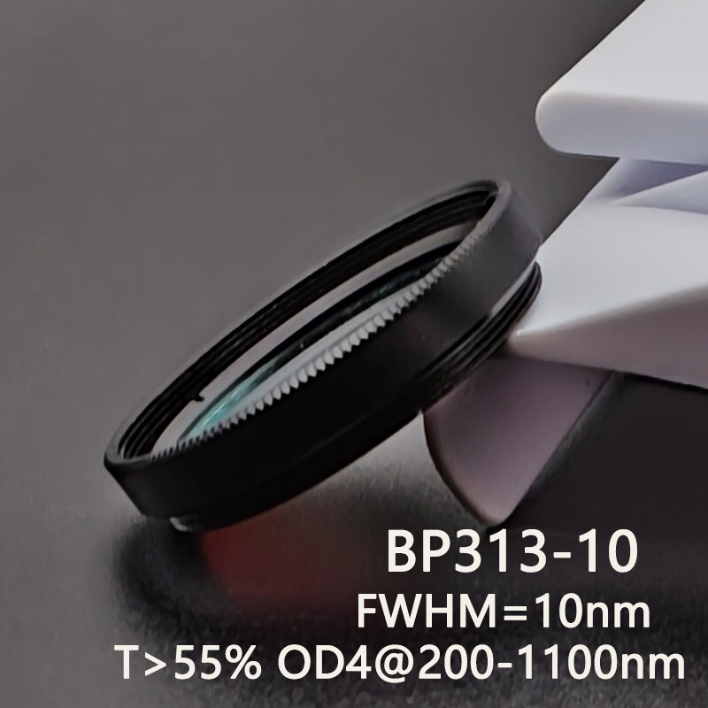 BP313-25.5 27 narrow bandpass filter optical interference filter 10nm OD4 T﹥55%