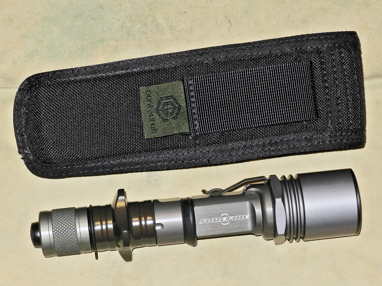 Centaurus Gear Custom Nylon Holster for Surefire 3-cell with Z32 Bezel