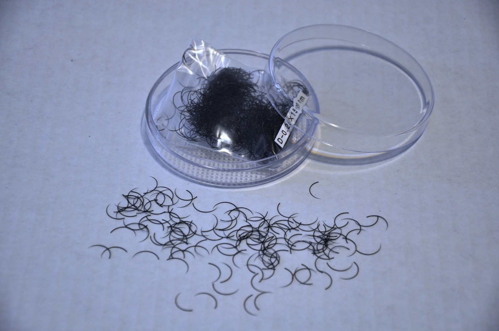 Glossy Loose Silk Lashes C Curl .10mm x 8mm to 15mm Eyelash extensions
