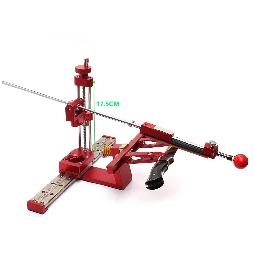 Pro Knife Sharpener w/6 Whetstones & 360° Flip – High Precision Grinding Tool