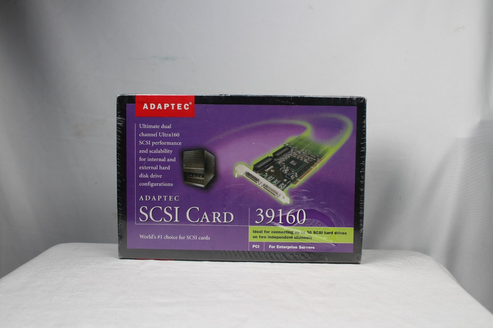 Adaptec SCIS CARD 39160 (1822300) Ultra160 SCSI  Card Kit BRAND NEW SEALED.