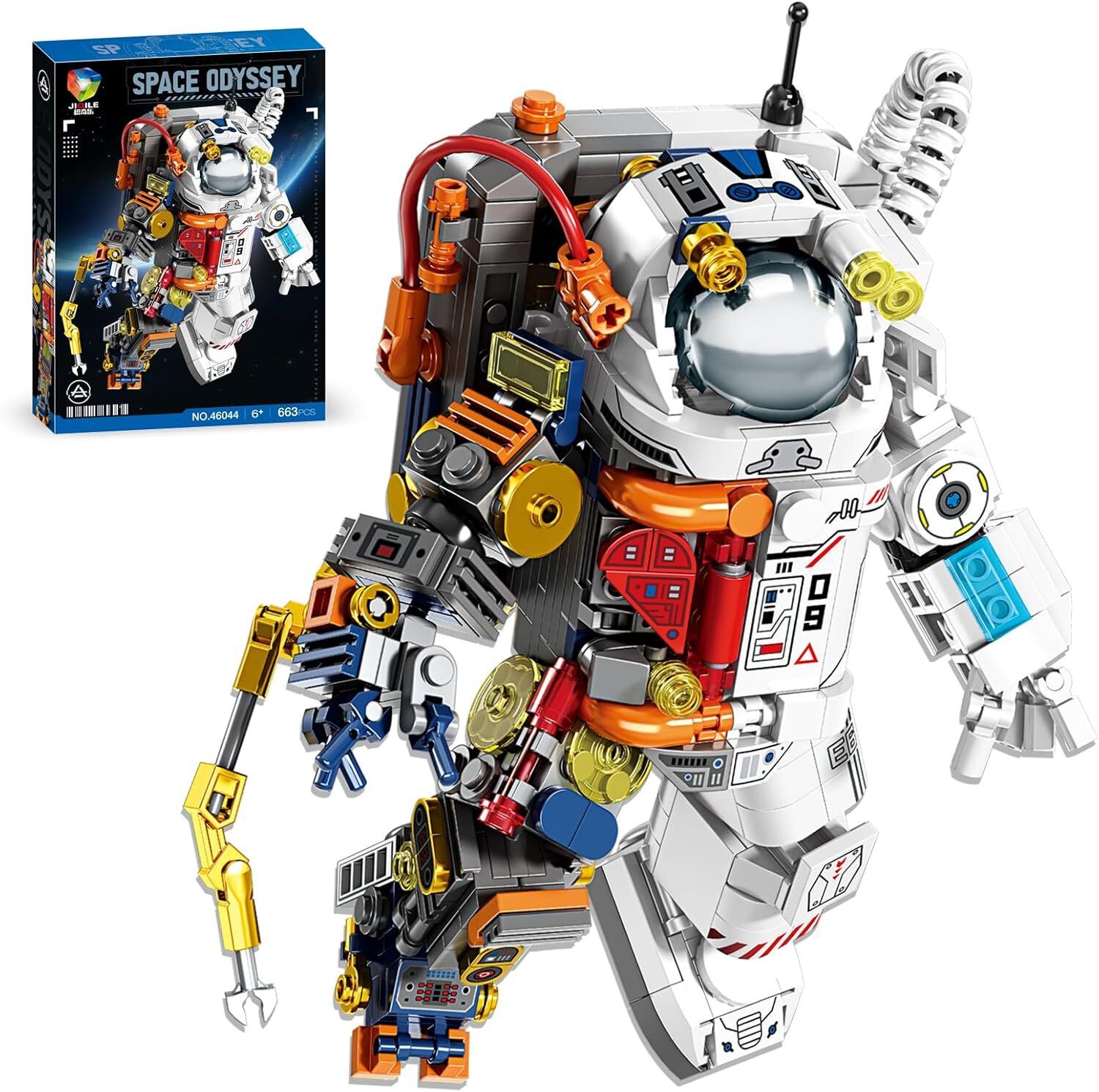 Space Astronaut Toy Collectible Astronaut Toy with Display Stand, Creative Space