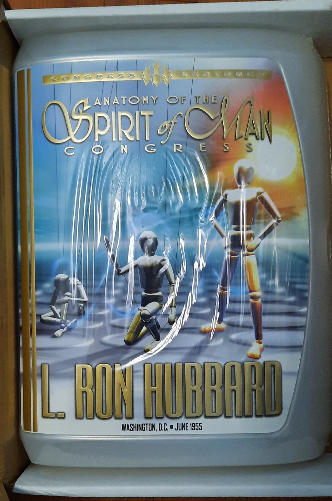 Lot of 5 L Ron Hubbard Scientology Lecture Sets: Games, Spirit, Universe, more