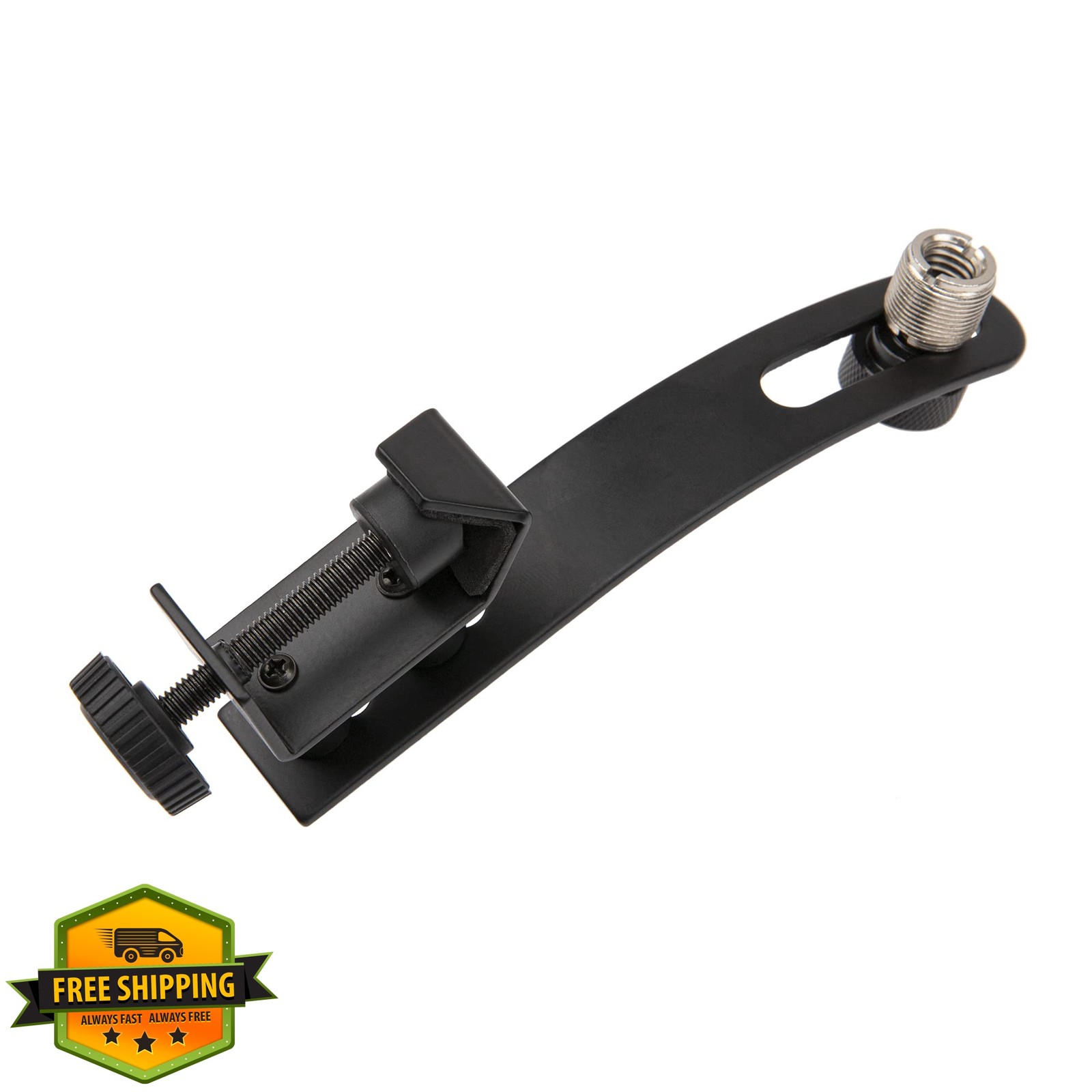 Yootones Drum Microphone Shockproof Clip Mount Black