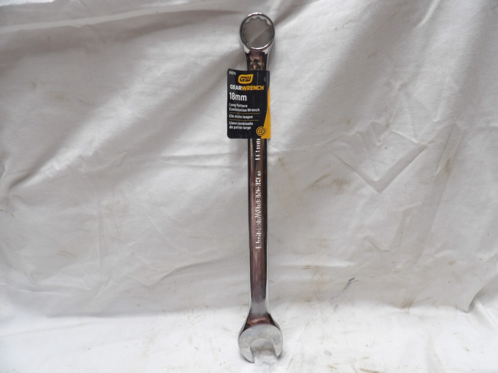 GearWrench 18mm Long Pattern Combination Wrench 81675