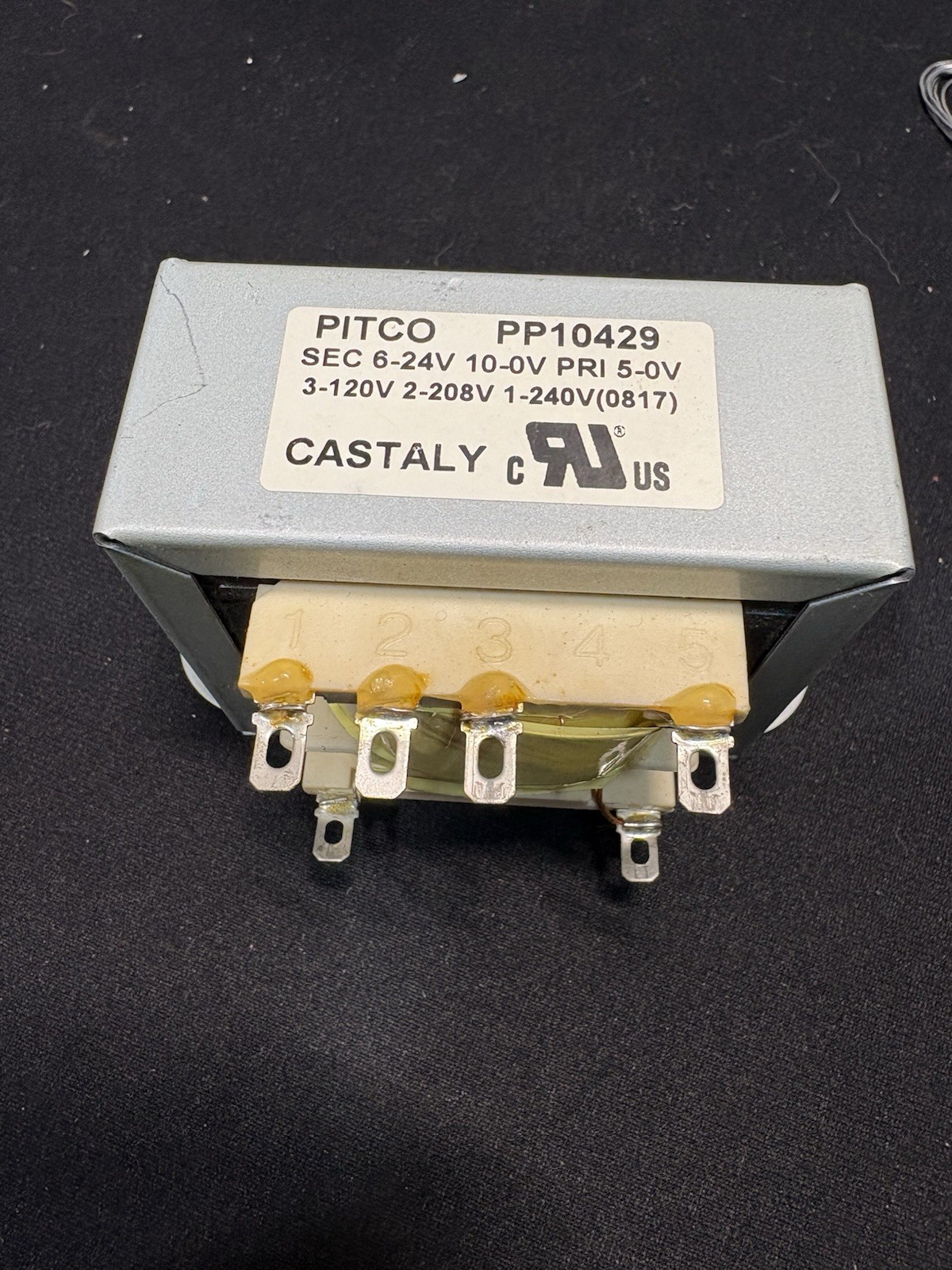 (Genuine) Pitco PP10429 Transformer, 120/208/240V to 24V, 80VA