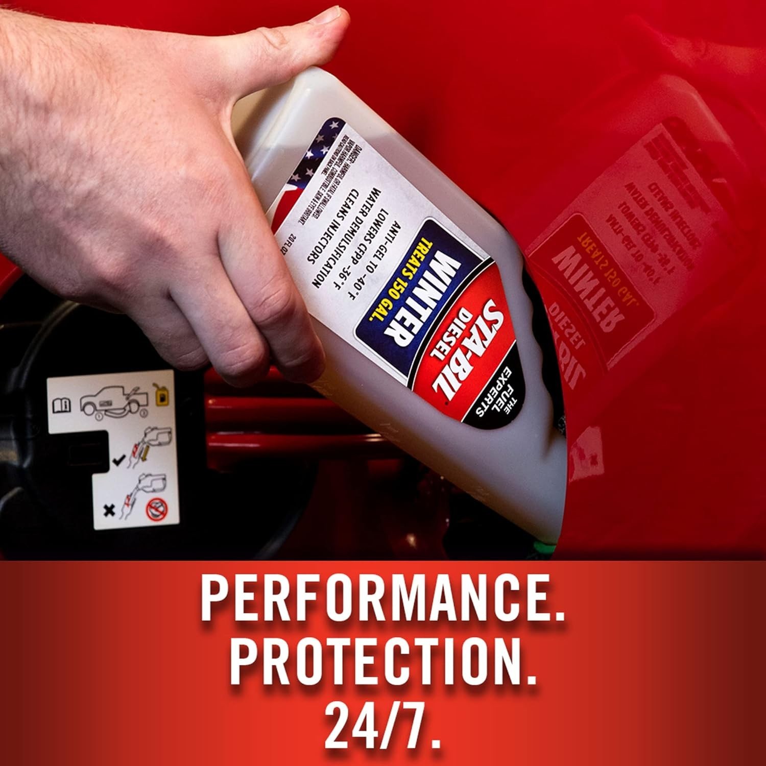 Sta-Bil Diesel Winter Anti-Gel 20 fl. oz. - Protects Fuel Systems to -40°F