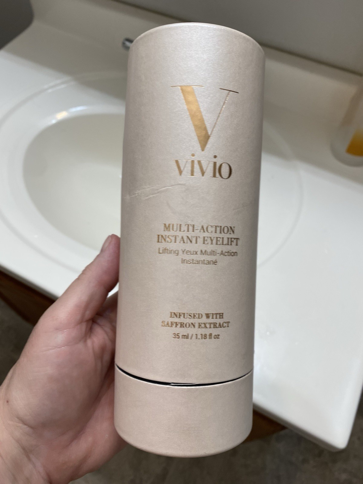 Vivio Instant Eye Lift with Saffron Extract Gold Under Eye 35ml / 1.18 fl oz