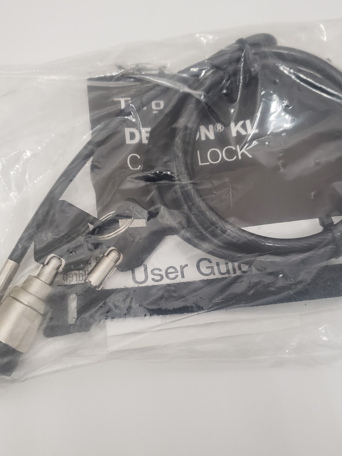 Targus Defcon Trapezoid Serialized Combo Cable Lock ASP66GLX-S