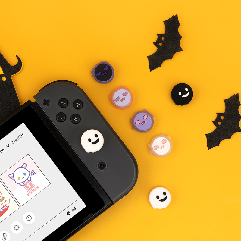 GeekShare Thumb Grips Analog Stick Caps for Nintendo Switch & Switch OLED &Lite