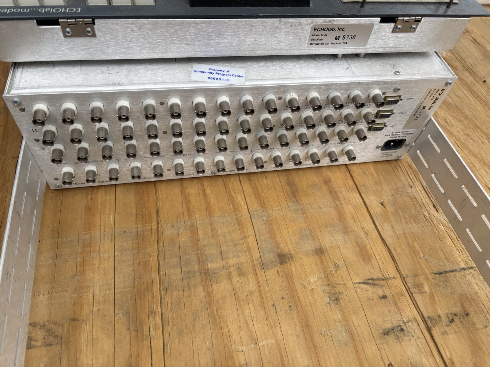ECHOLAB SWITCHER - MODEL MVS-5 plus MVS MAIN FRAME Free Ship