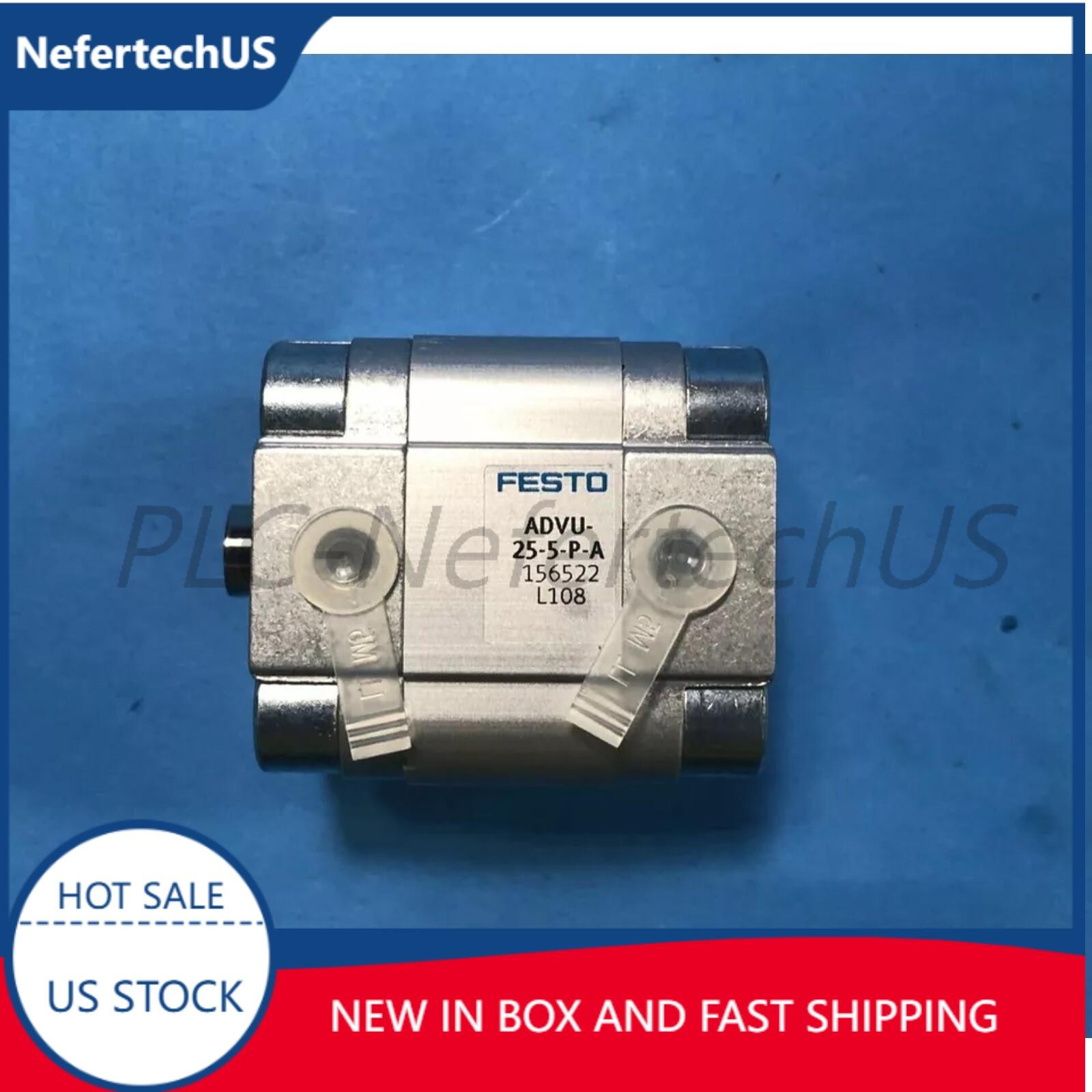 New ADVU-25-5-P-A Festo 156522 Fast Shipping SHORT-STROKE CYLINDER