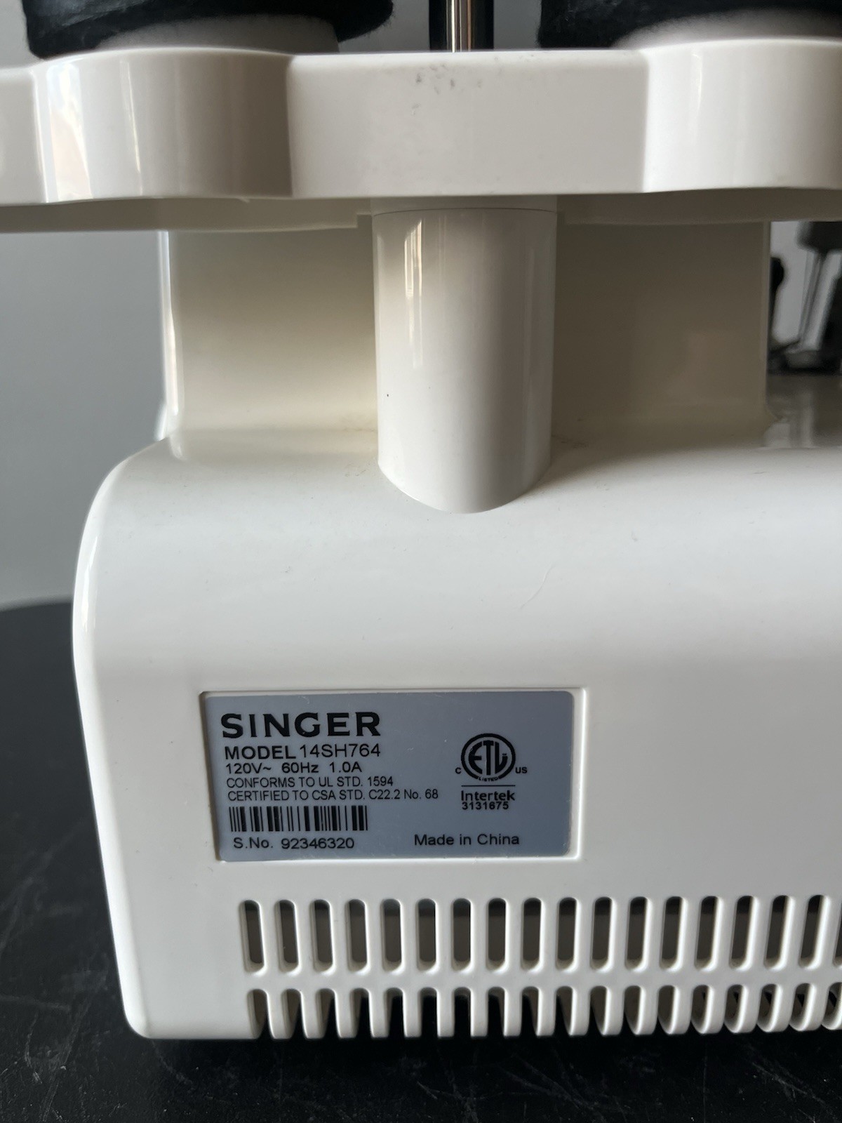 SINGER Stylist Serger Machine Model 14SH764 WORKS
