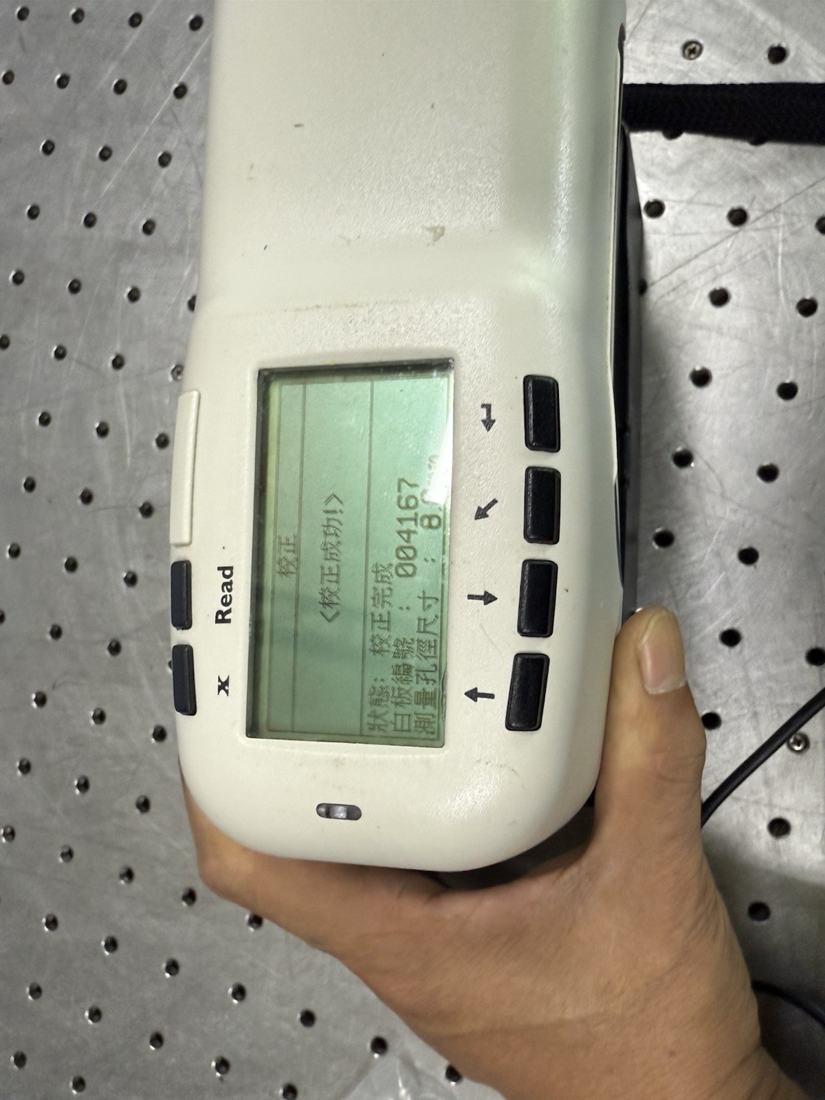 X-Rite SP60 Portable Spectrophotometer Multi-Language Calibrated w/ Case & Plate