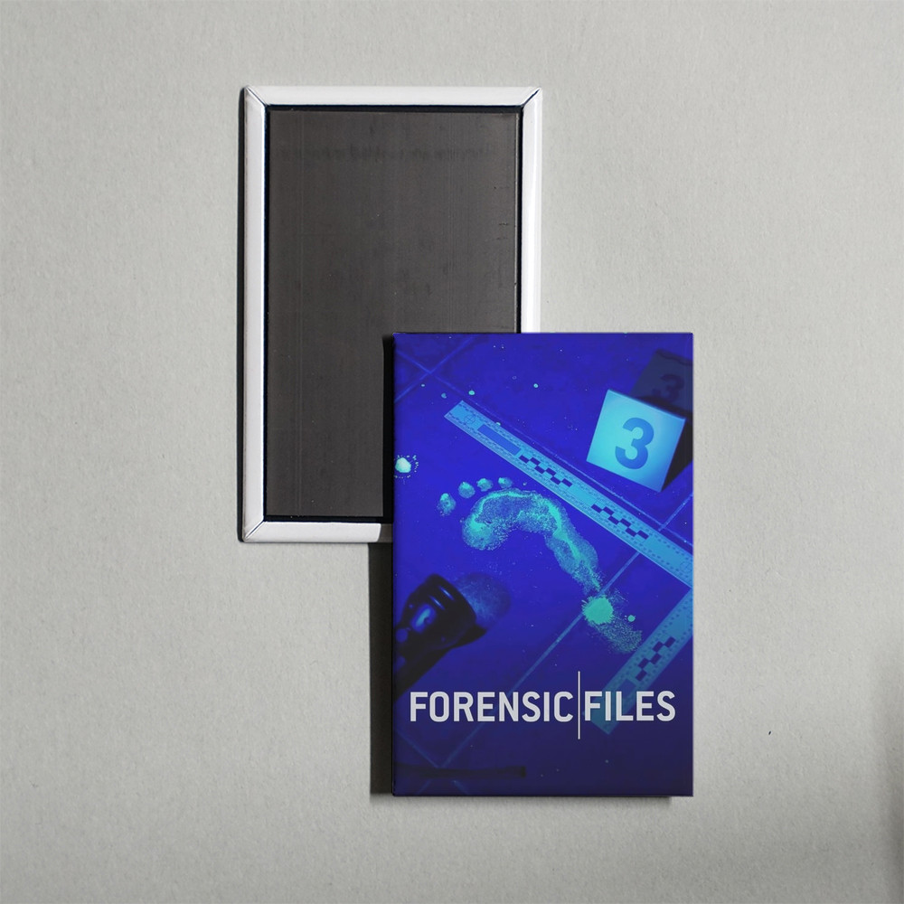 Forensic Files Mini TV Show Poster Fridge Locker Magnet