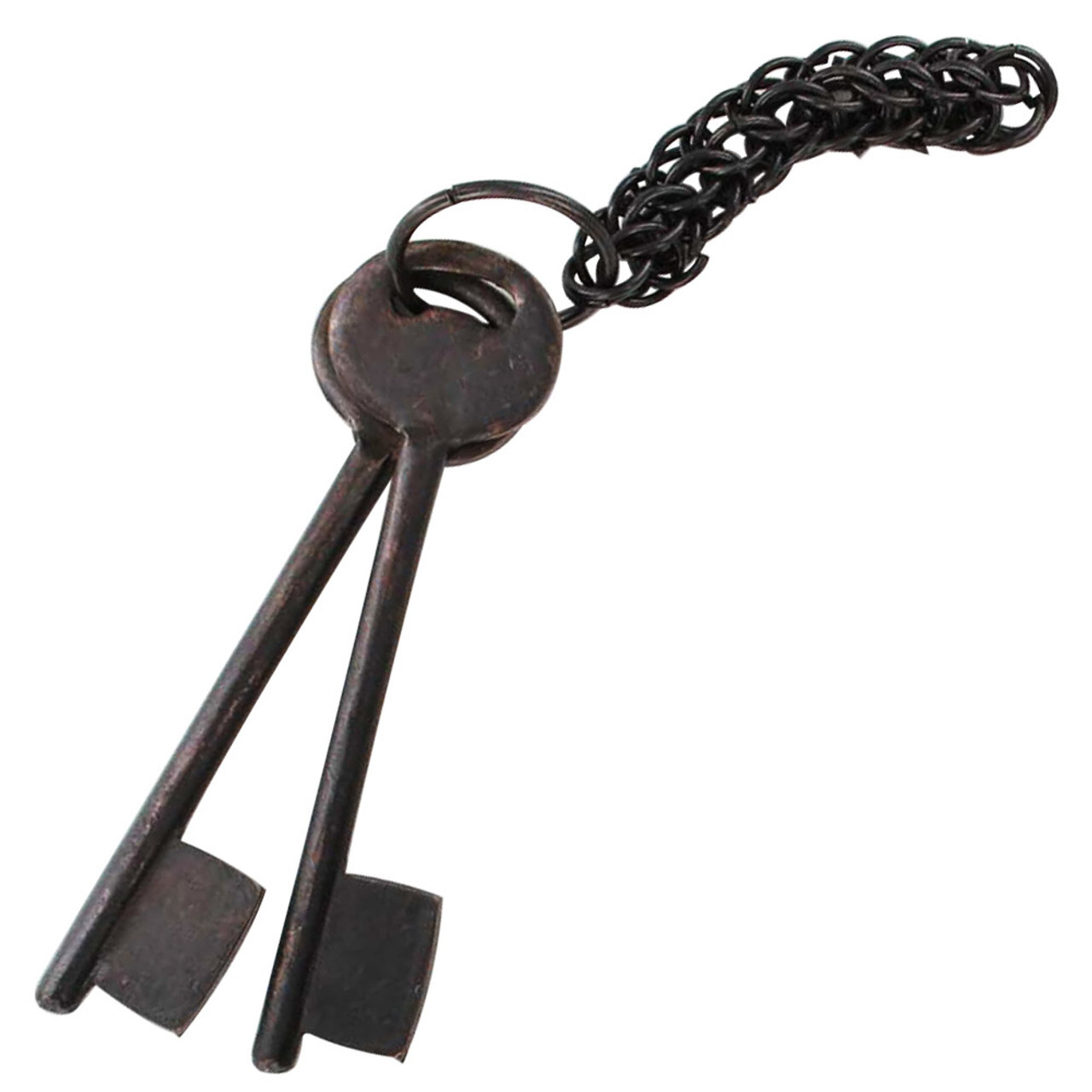 Bambridge Fleet Medieval Prison Cell Padlock Antique Vintage Lock Keychain+2Keys