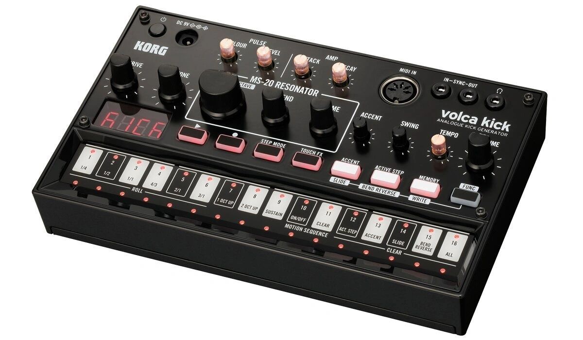 Korg Volca Kick Analogue Kick Generator.