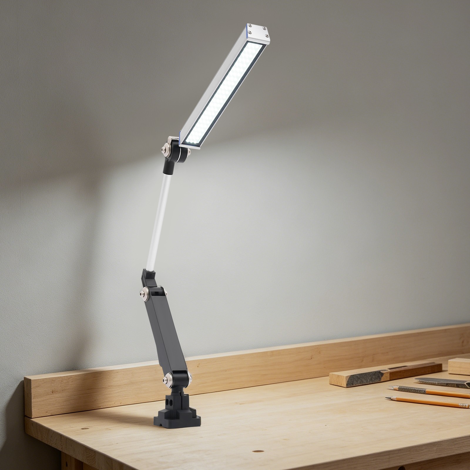 LED Machine Work Light,16W LED Rotatable Work Light for CNC Lathe Drill Table