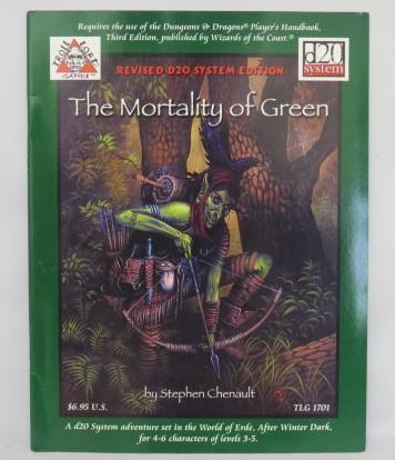 d20 System - The Mortality of Green - In the World of Erde Adventure RPG (EX)