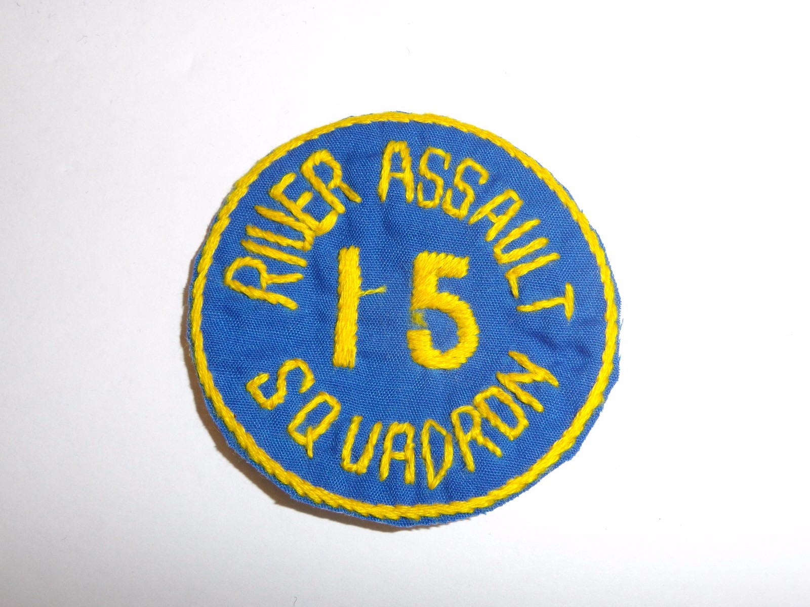 b7286 US Navy Vietnam River Assault Squadron 15 Patrol PBR Brown Water IR27D