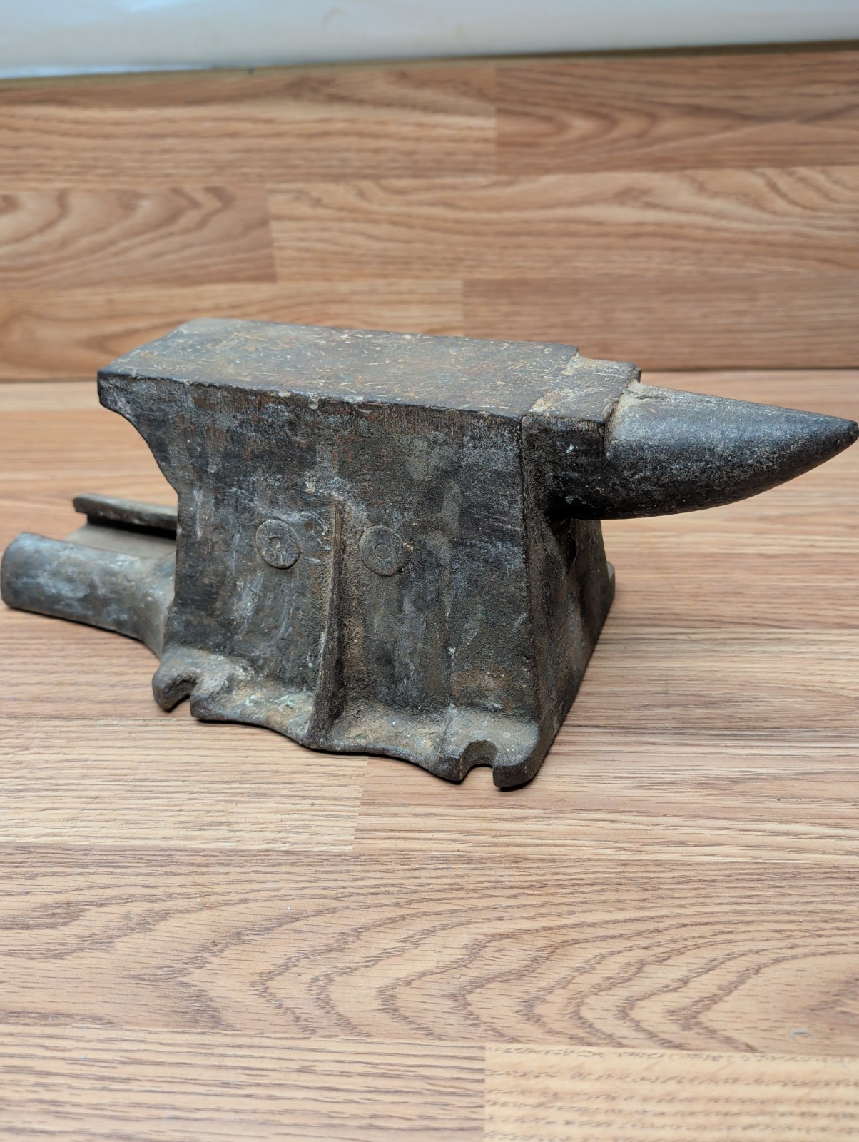 Antique Cast Iron Anvil 16.5 Lbs Blacksmith Anvil Ferrier