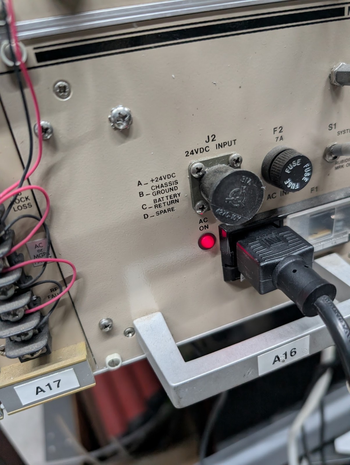 Efratom MFS-286 Dual Rubidium Frequency Standard Atomic Clock 10MHz DOUBLE LOCK