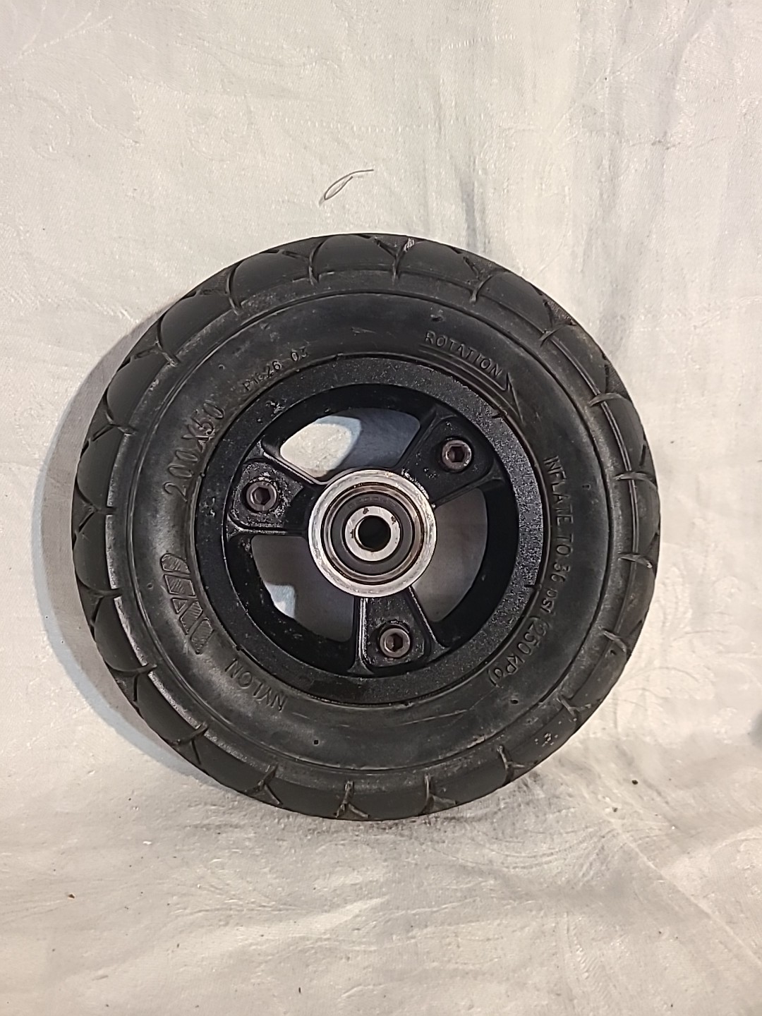 200 x 50 Solid Nylon Tire Wheel
