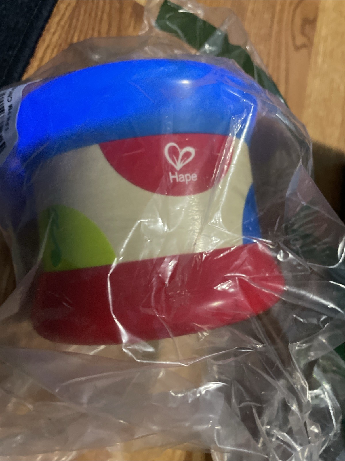 Hape Light Up Musical Drum(open Box)
