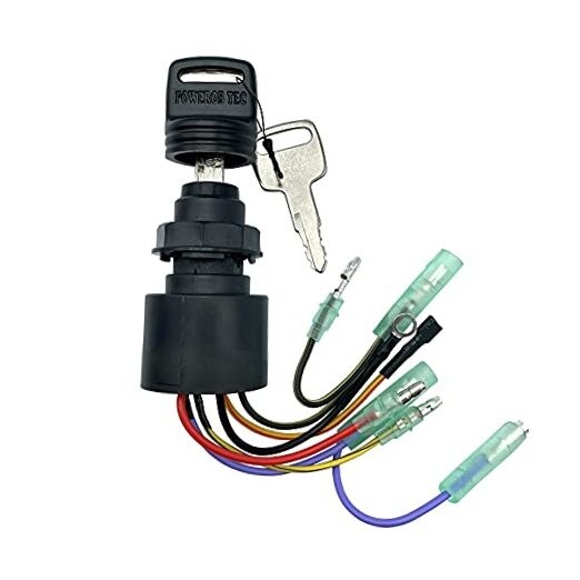Boat Ignition Switch with Key Replacement for Mercury Mariner Outboard Motor