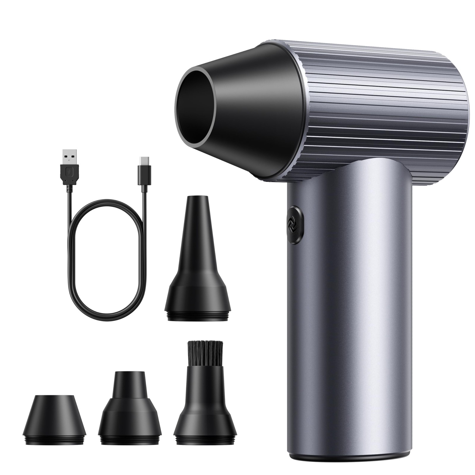 Full-Metal Jet Dry Mini Blower – 300,000 RPM Electric Air Duster – Rechargeab...