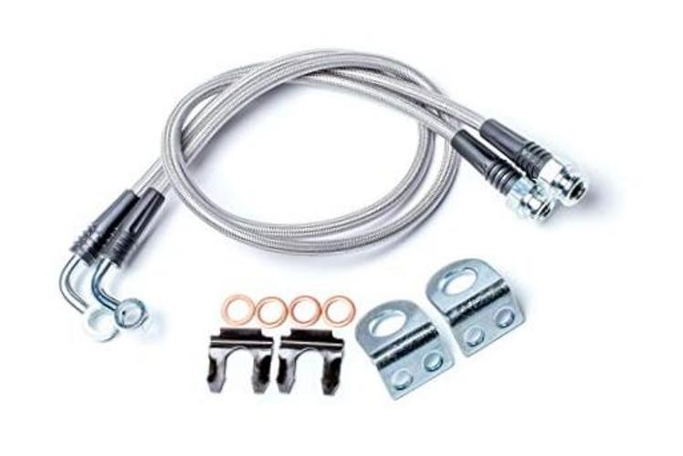 TeraFlex 4350310 30" Rear Brake Line Kit with Hardware