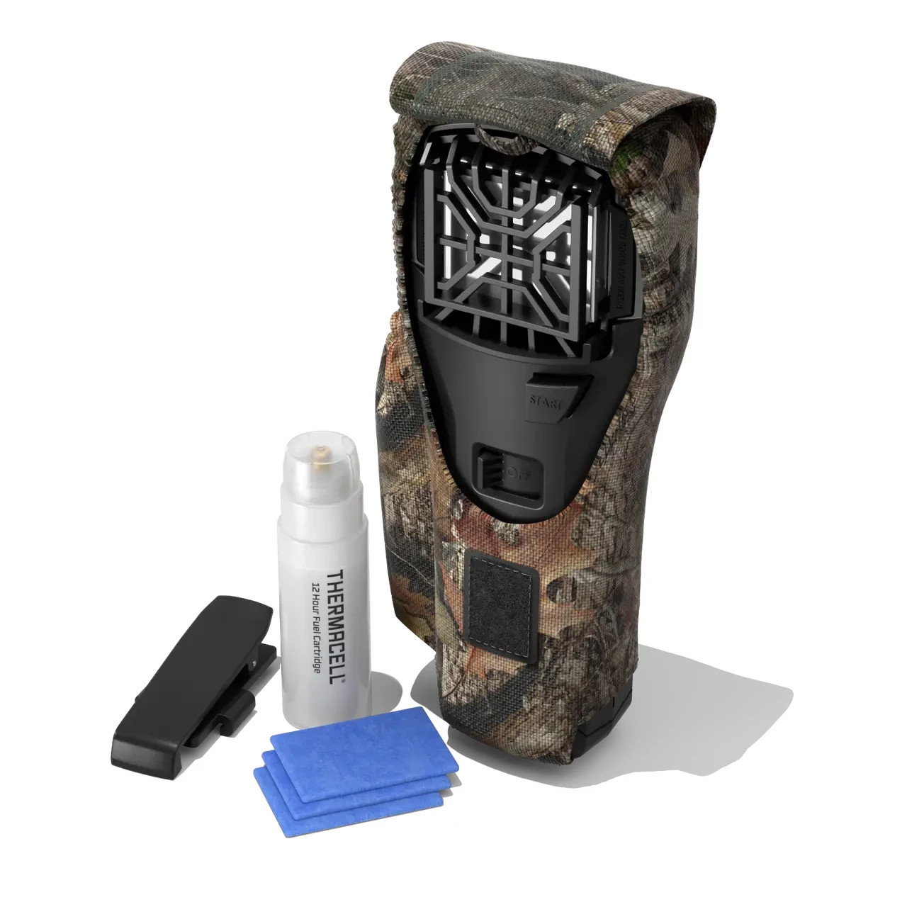 Thermacell Mosquito Portable Repeller, 15' Zone. Hunt Pack  W/ 12 hr refill inc