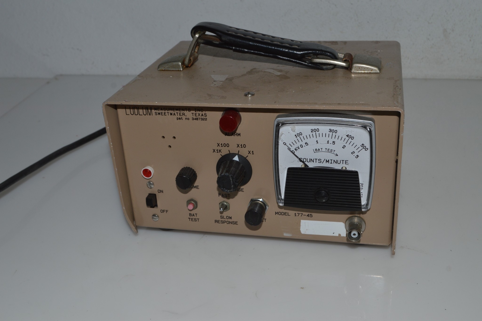 LUDLUM MEASUREMENTS INC MODEL 177-45 (GR13)